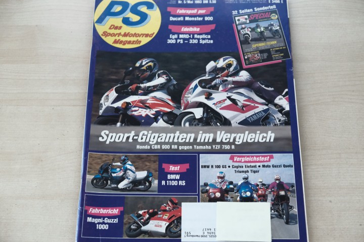 PS Sport Motorrad 05/1993